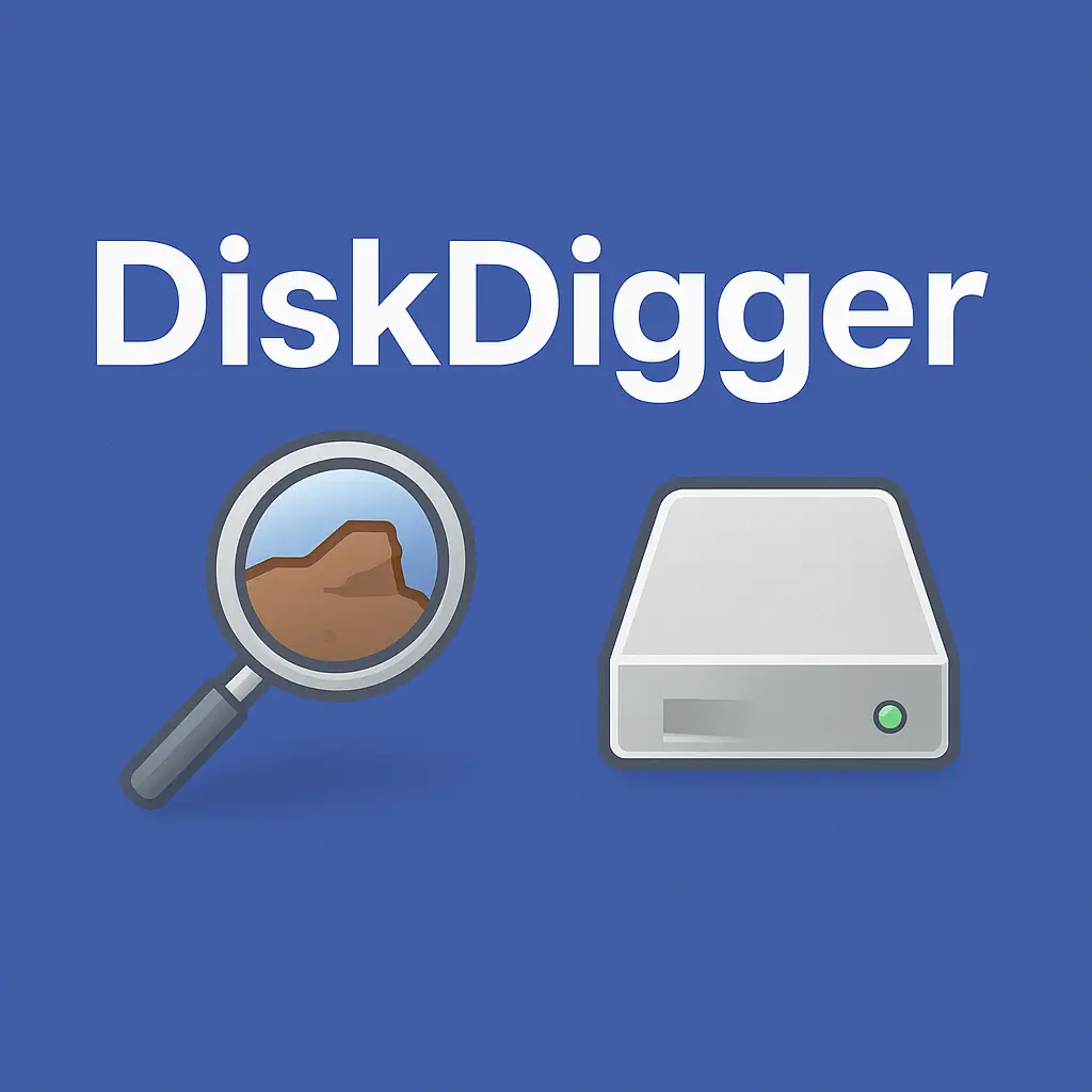 برنامج DiskDigger لاسترجاع الملفات المحذوفة من الكمبيوتر والأندرويد بسهولة