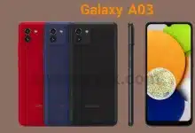 Galaxy A03 اجمل الهواتف